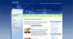 Desktop Screenshot of inauris.de